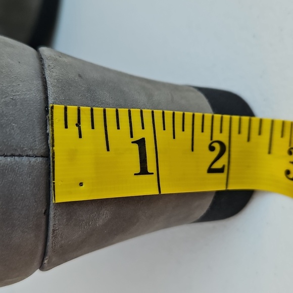 UGG Joely Wedge Side Zip Waterproof Women's Gray Wedge Boots 7.5 - Picture 16 of 16